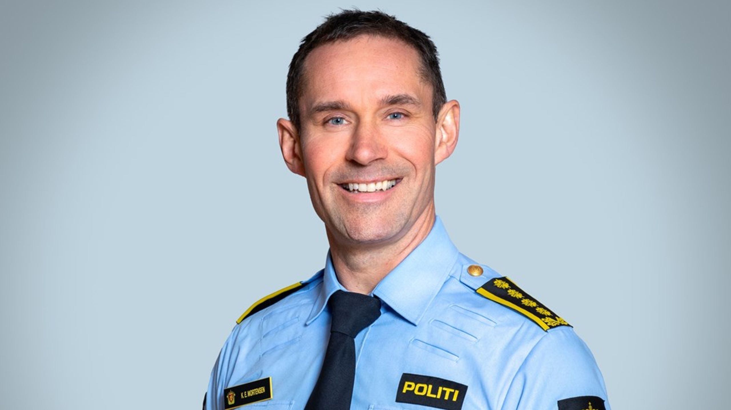 Påtroppende assisterende rektor ved Politihøgskolen Kjell Eirik Mortensen.