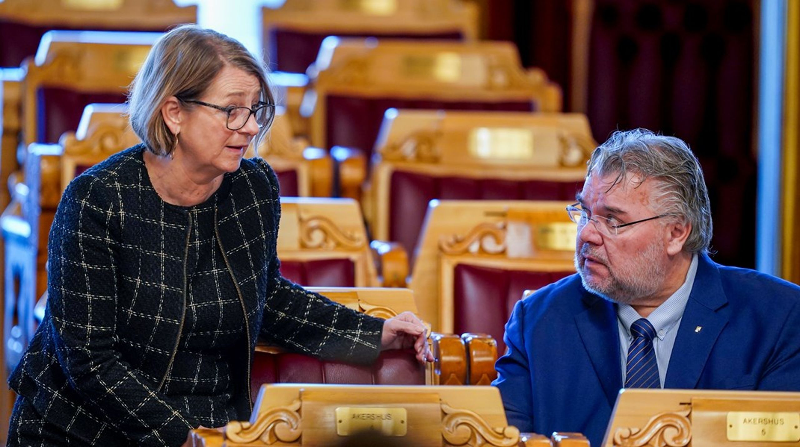 Tone Wilhelmsen Trøen (H) og Morten Wold (Frp) er blant helsepolitikerne som har sagt at tar gjenvalg.