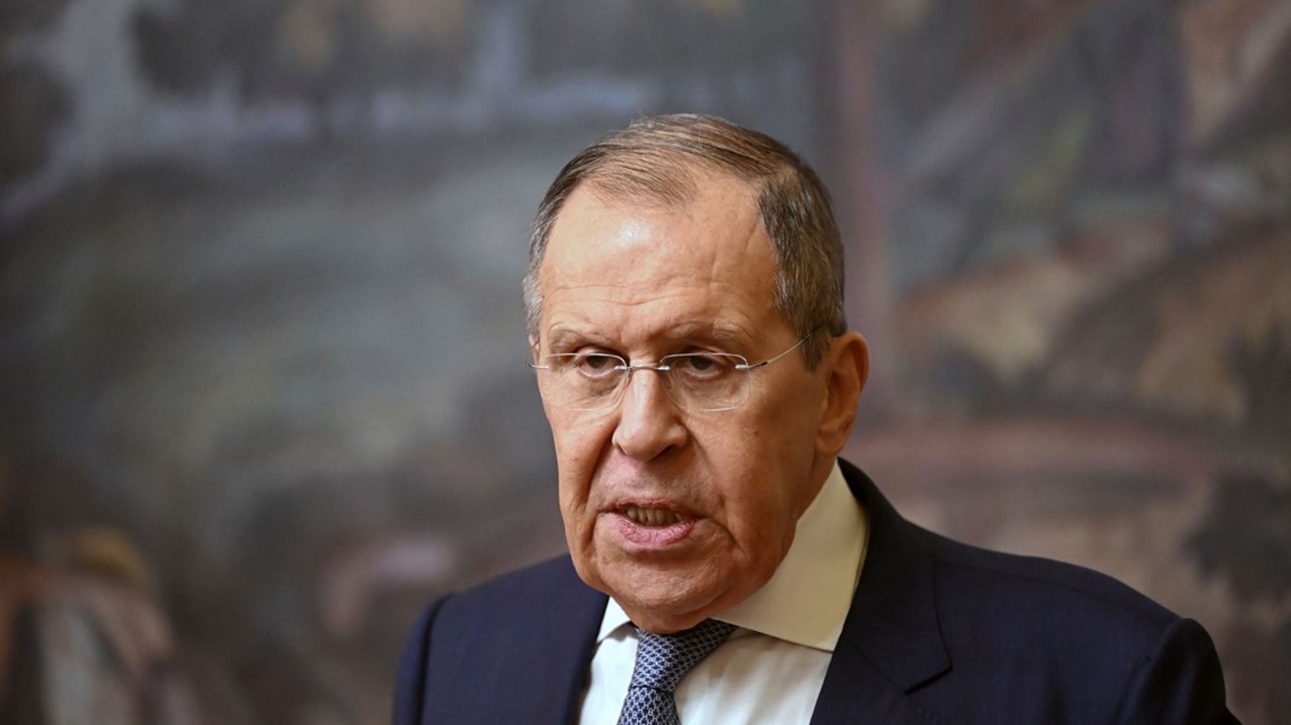 Det var Russlands utenriksminister Sergej Lavrov sitt departement som sendte den aktuelle verbalnoten til Norge.