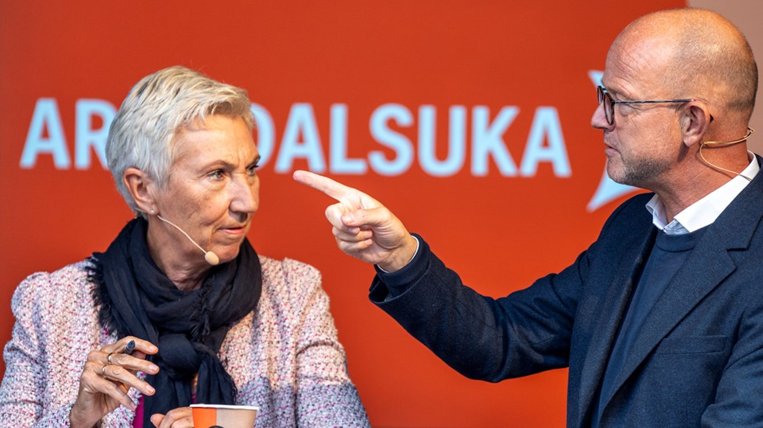 LO-leder Peggy Hessen Følsvik og NHO-direktør Ole Erik Almlid er blant de mane som møtes til debatt under Arendalsuka i år. Det er én av tingene Altinget anbefaler at du får med deg.