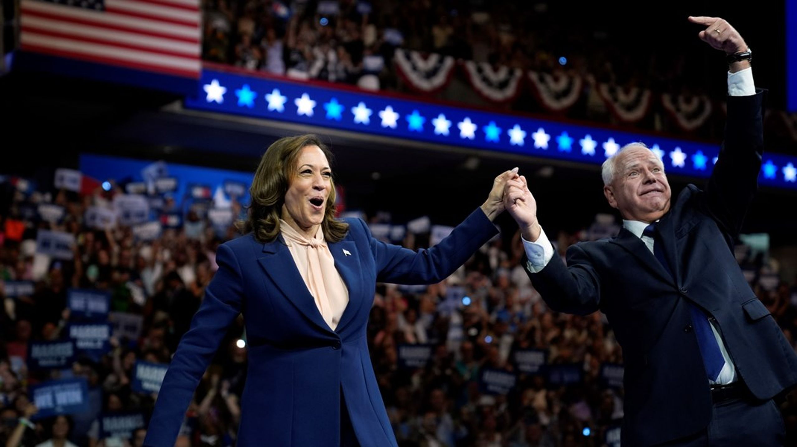 Tim Walz ble tirsdag annonsert som visepresidentkandidaten til Kamala Harris.&nbsp;