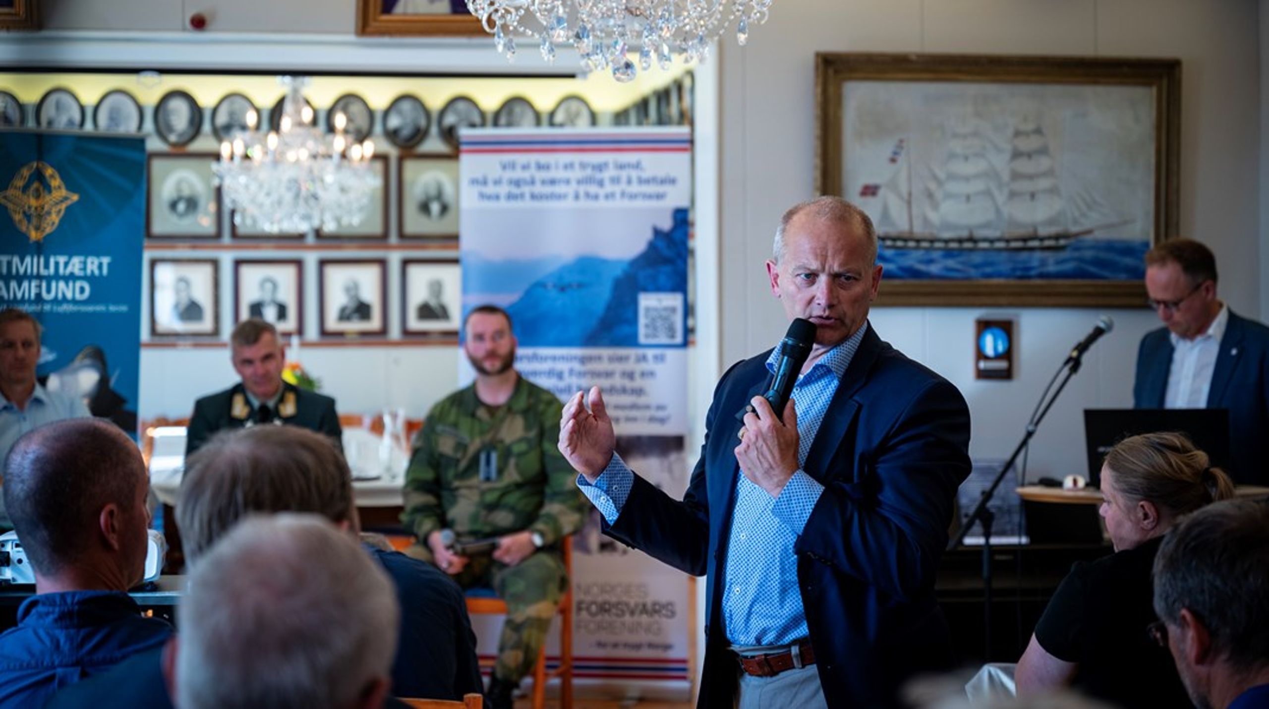 Slik vil man få se Gjermund Eide oftere, for snart slutter han i Forsvaret og henger uniformen i skapet.