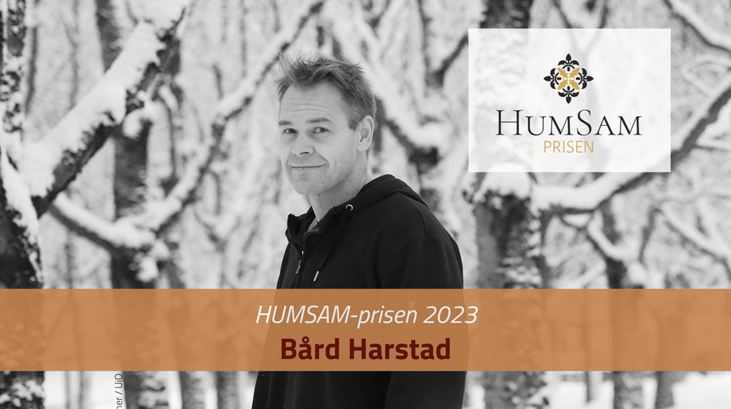 Bård Harstad tildeles HUMSAM-prisen 2023