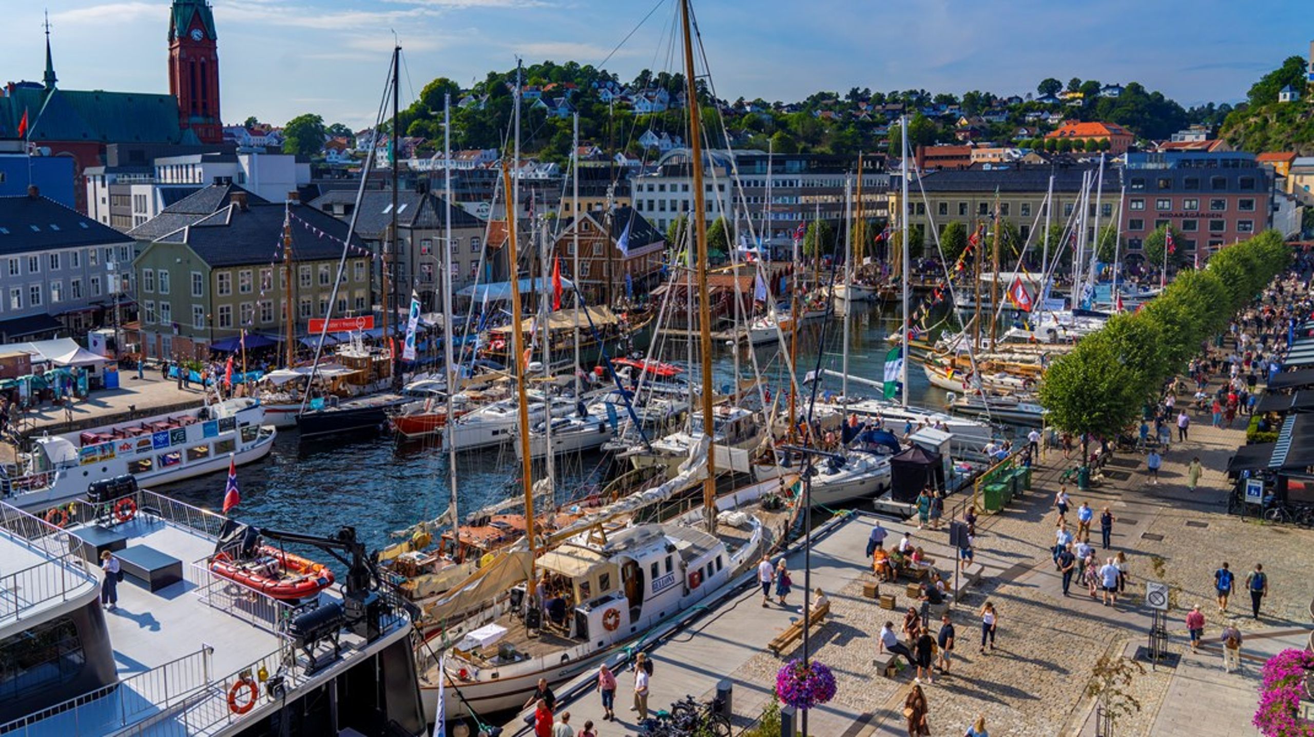 Det var under årets utgave av Arendalsuka at snikfilmingen skal ha funnet sted.