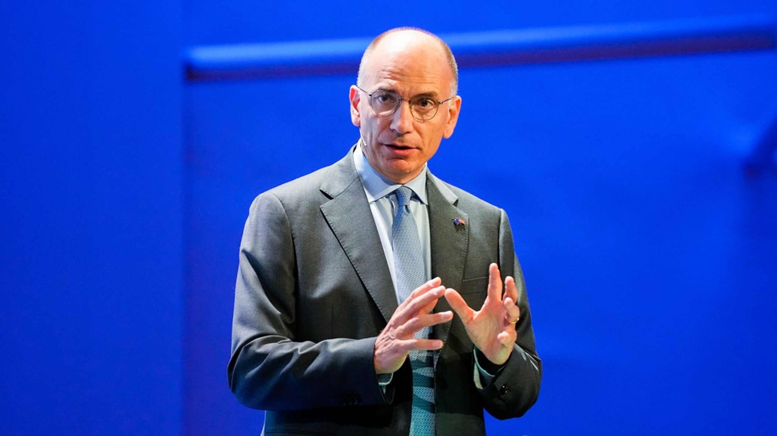 Enrico Letta mener EU har en plikt til å utvide seg enda mer.&nbsp;