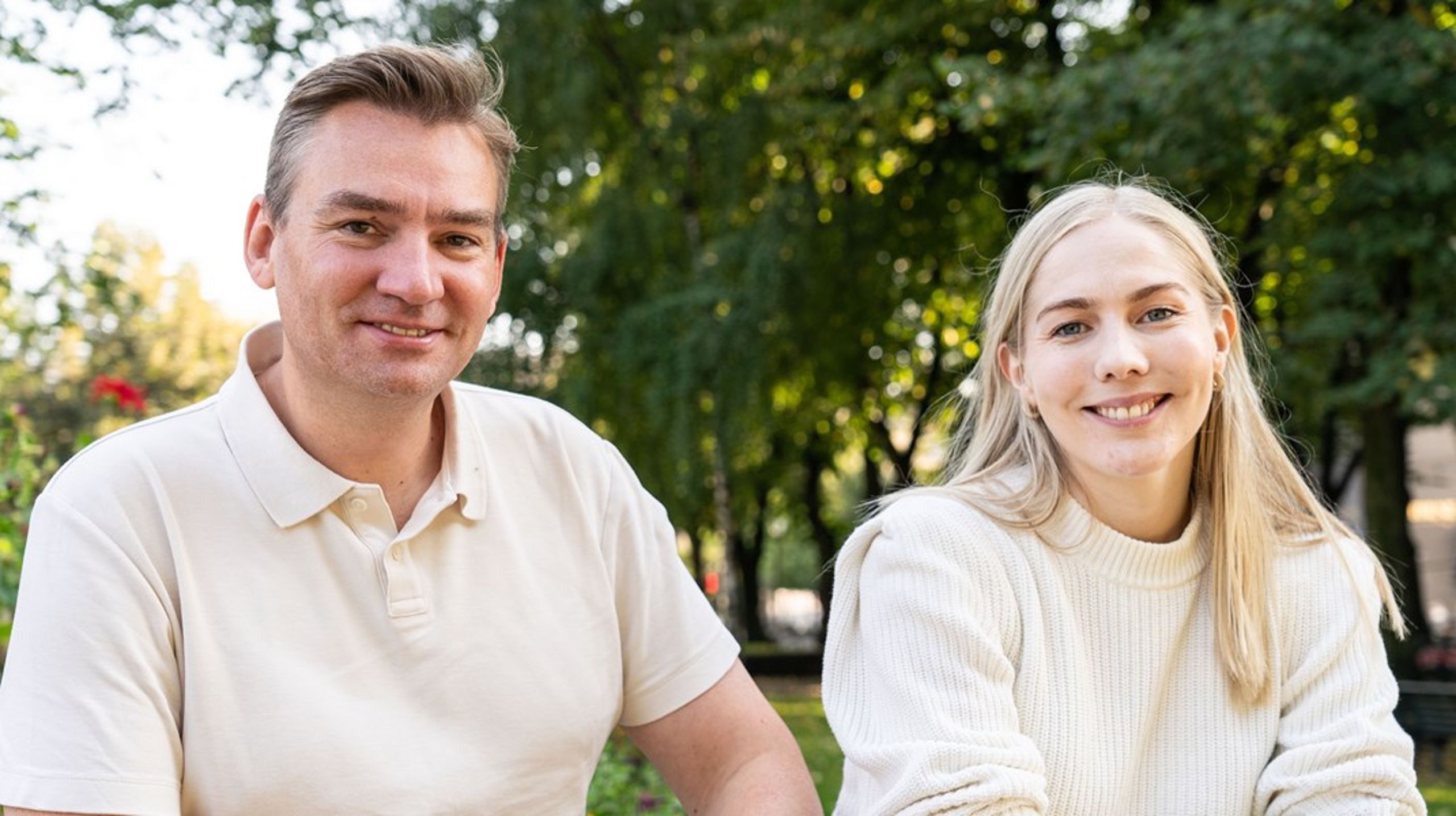 Henrik Asheim og Mari Holm Lønseth har ledet Høyres programkomité.