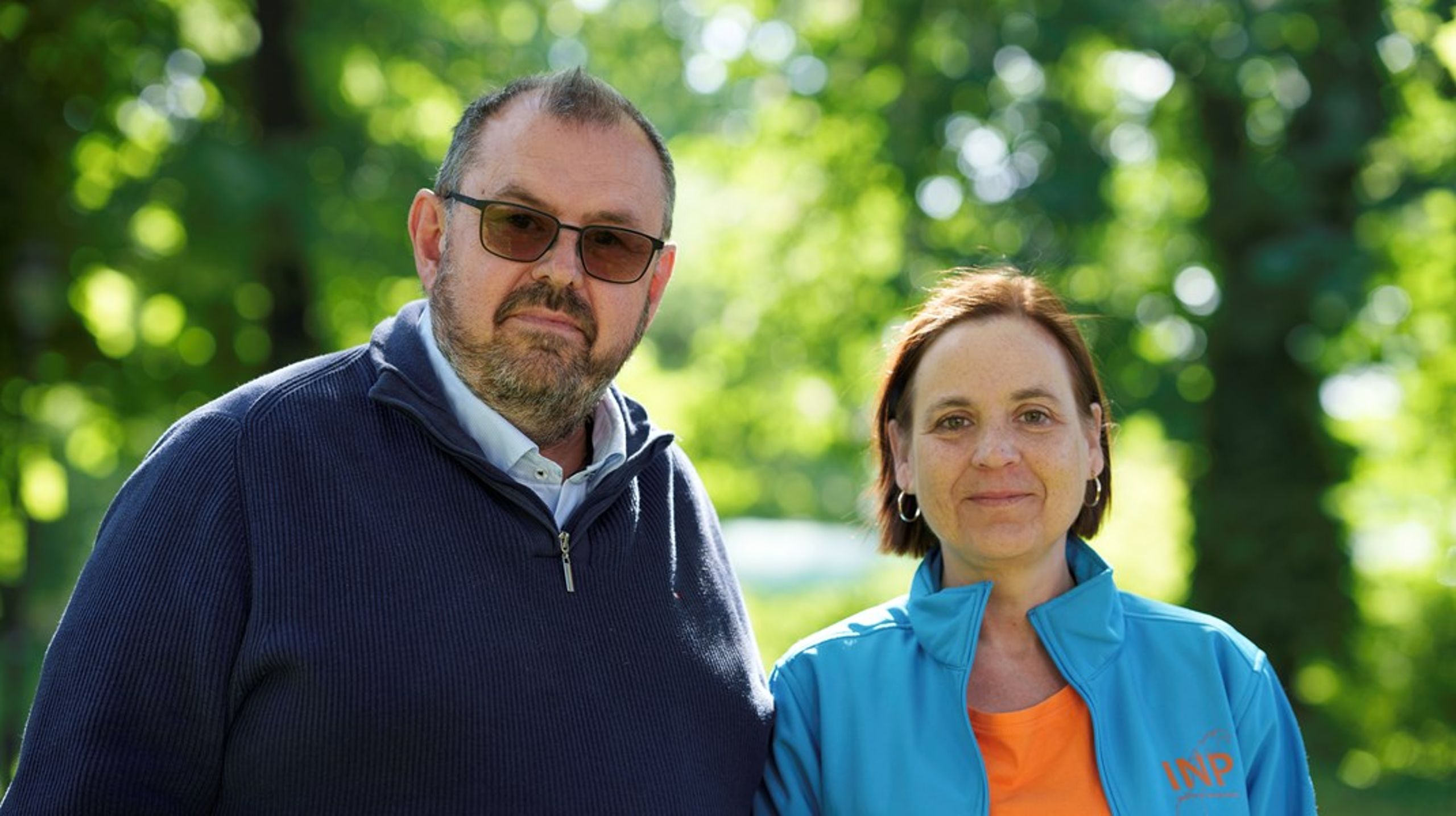 Vestland INP stiller mistillitsforslag mot partiets sentralstyre. Det inkluderer partileder Ann Jorun Hillersøy og nestleder Øistein Høksnes (t.v).