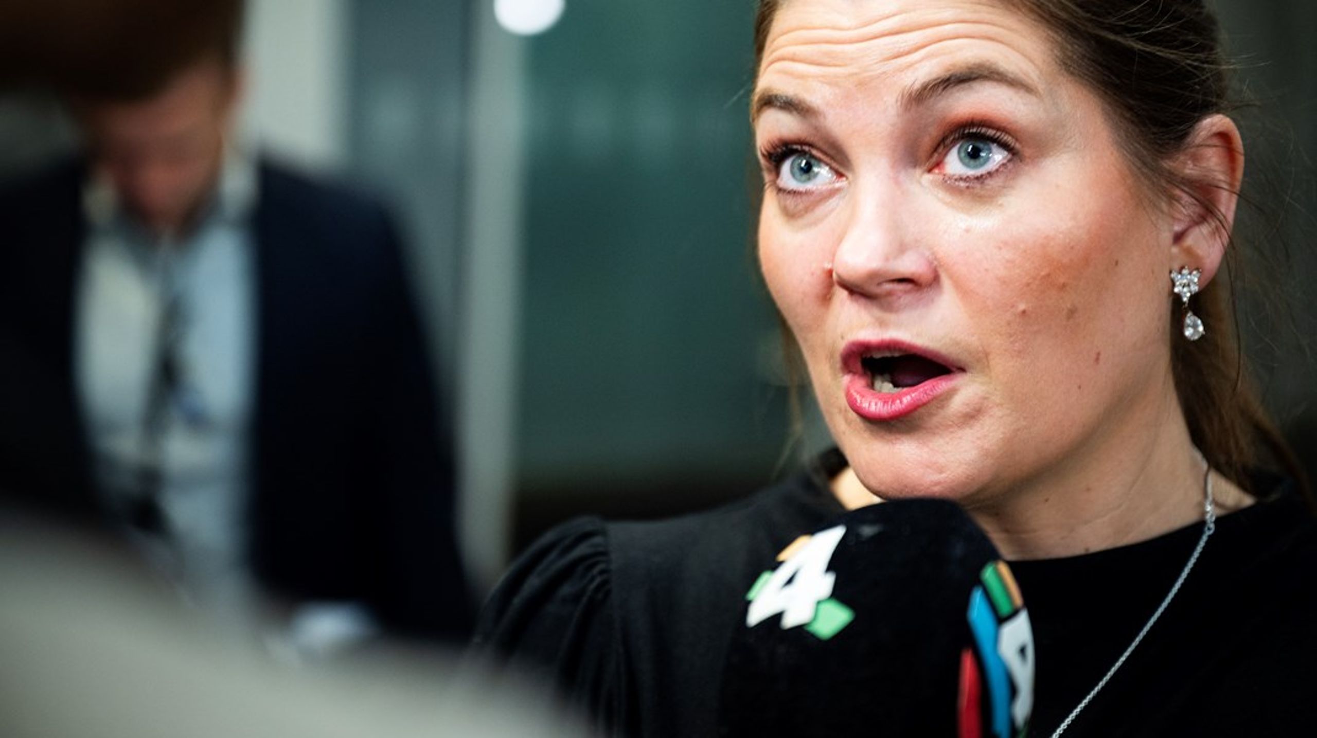 Næringsminister Cecilie Myrseth (Ap) presenterte et veikart som skal styrke produksjonen i norsk forsvarsindustri torsdag.