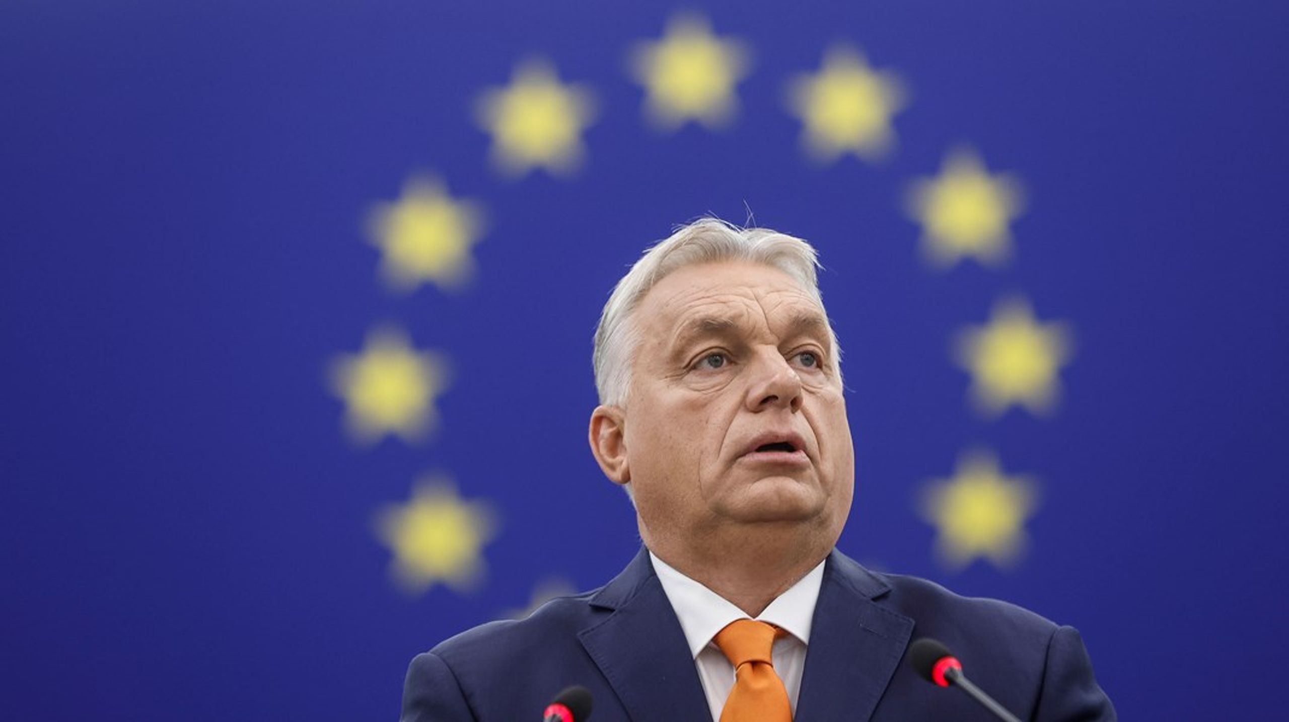 Ungarns statsminister Viktor Orbán tok igjen da Europaparlamentarikerne kalte han autokratisk og korrupt.&nbsp;