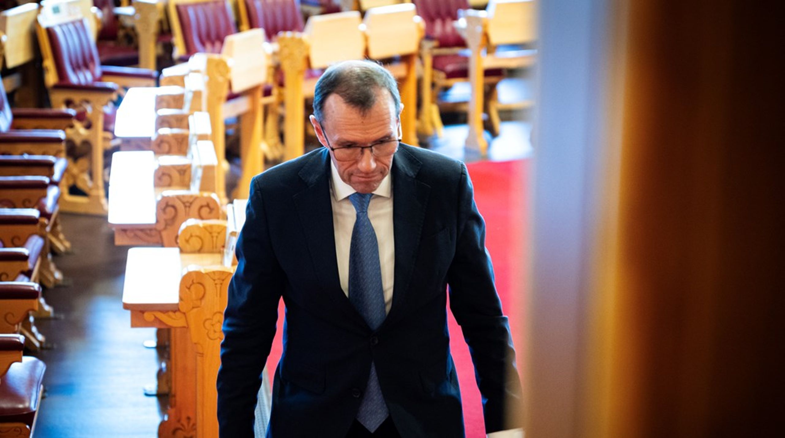 Utenriksminister Espen Barth Eide (Ap) holdt sin utenrikspolitiske redegjørelse om Midtøsten for Stortinget torsdag.