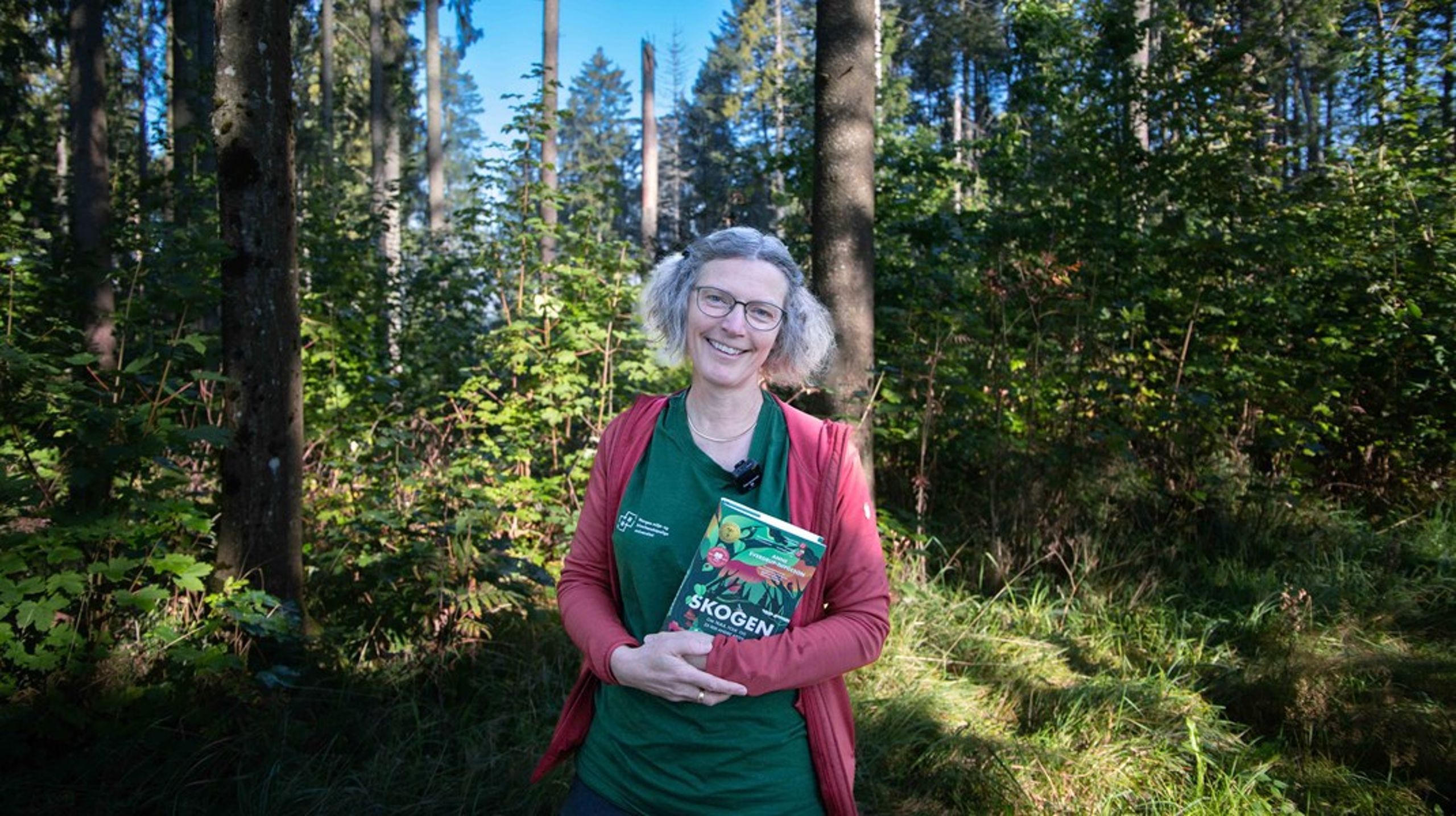 Vinner av Naturviterprisen 2024: Anne
Sverdrup-Thygeson.