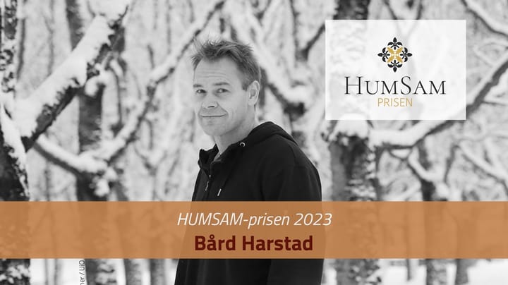 HUMSAM-prisen 2023 tildeles samfunnsøkonom Bård Harstad